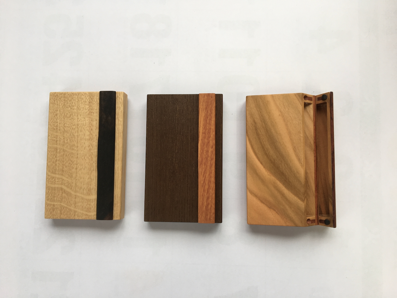 Card case Slide-bar type