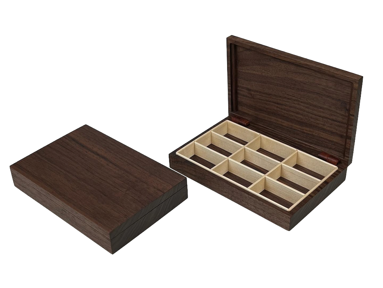 Box with Built-in Hinges